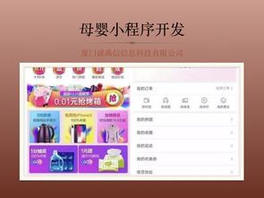 莆田與廈門軟件外包服務 從小程序開發到母嬰商場解決方案